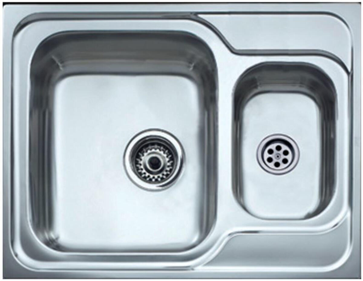 Teka CLASSIC 1B ½ B 580 SAĞ 1.5 Göz Damlalıksız Çelik Eviye___________ SERİ SONU ÜRÜN !!!