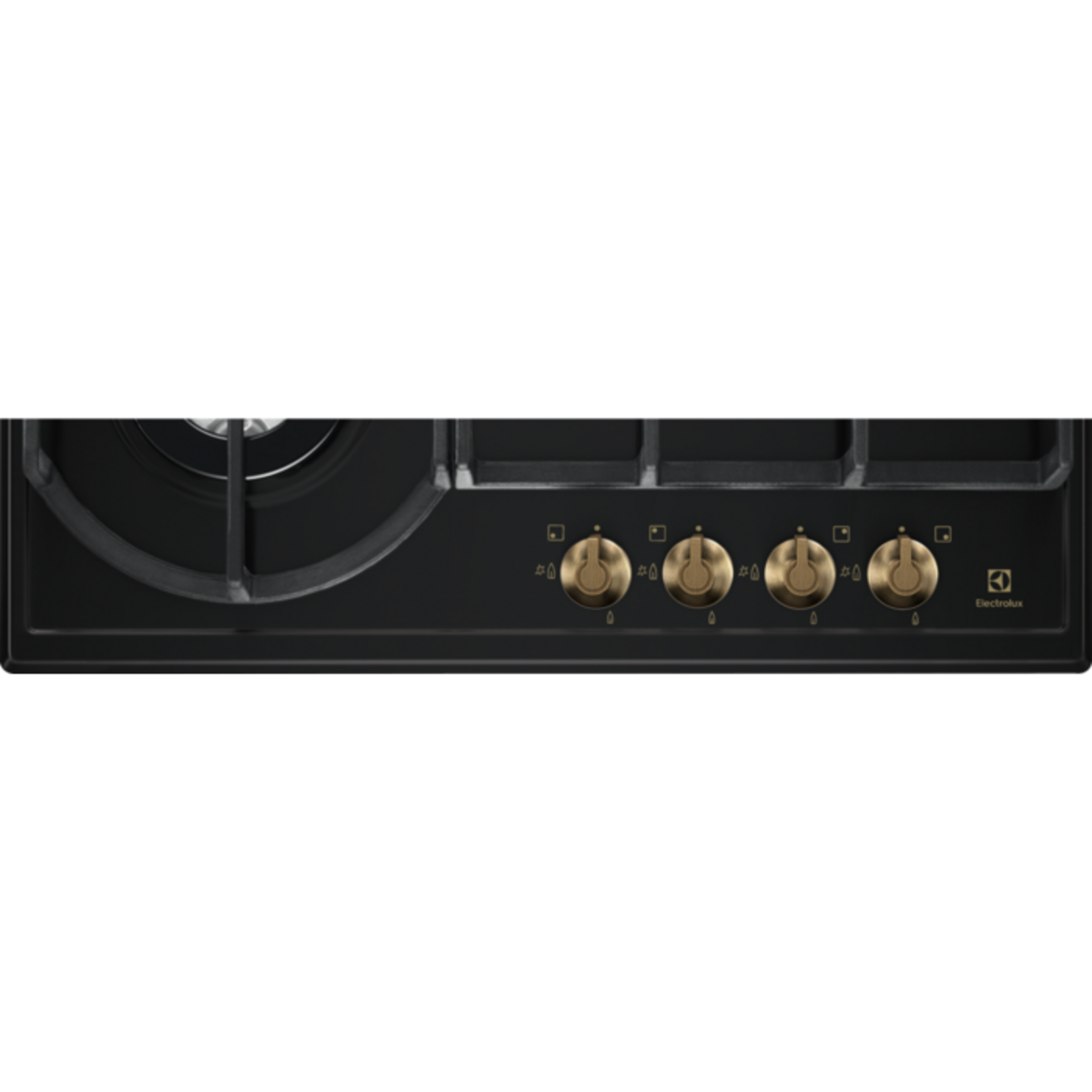 Electrolux EGH6343ROR Siyah Rustik Ankastre Ocak