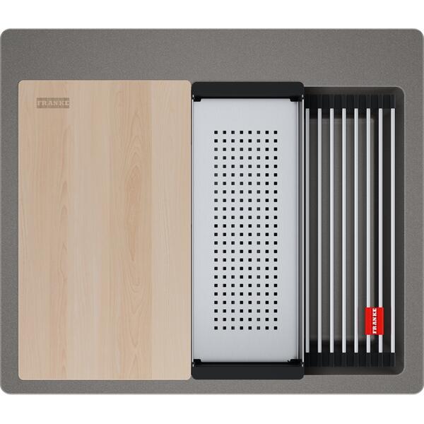 Franke KNG PRO 610-53 Stone Grey Granit Evye