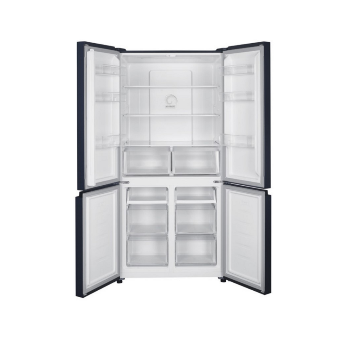 Franke FMD 600 TNF NE E Black Çift kapılı NoFrost Solo Buzdolabı (91*69*191) 