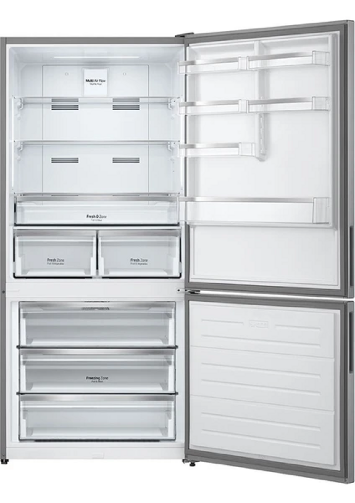 LG GTL569PVAM Inox Nofrost Buzdolabı 588Lt. (840*1860)