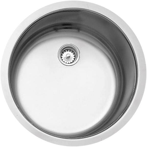 Teka ROUND Tezgahaltı Taşmasız Çelik Evye