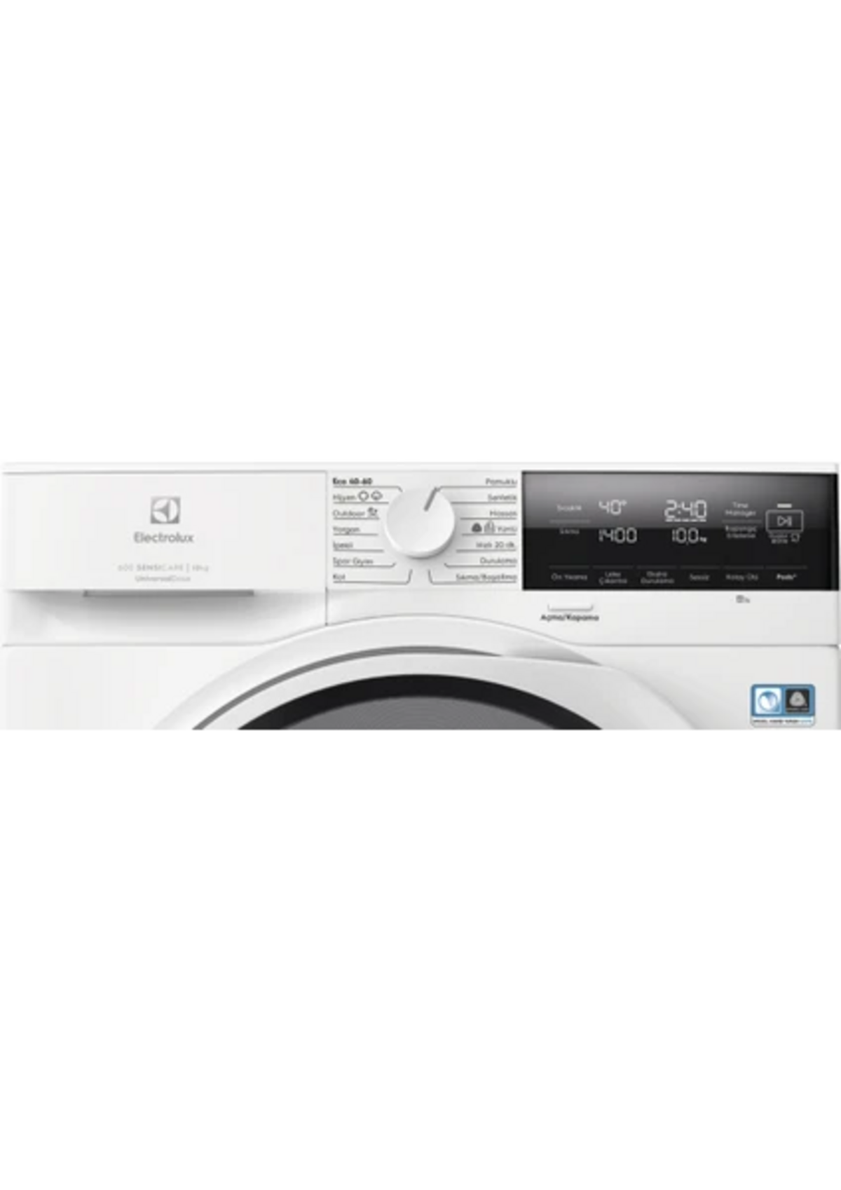 Electrolux EW6F3414UT 600 Serisi Sensicare 10 KG 1400 Devir Çamaşır Makinesi