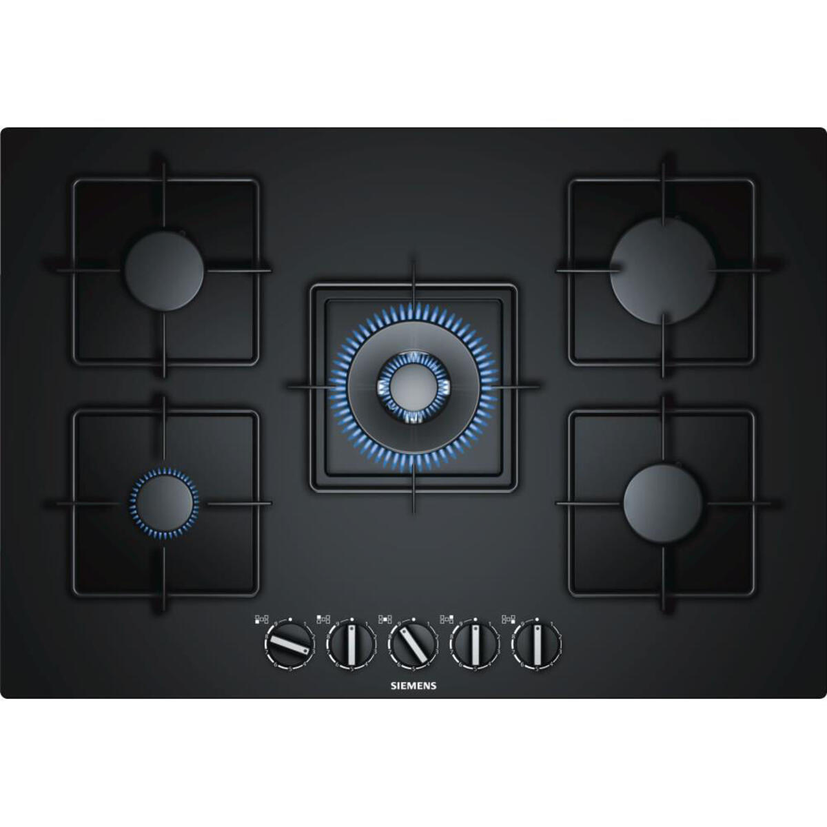 Siemens EP7A6QB10 Siyah Cam Ankastre Ocak