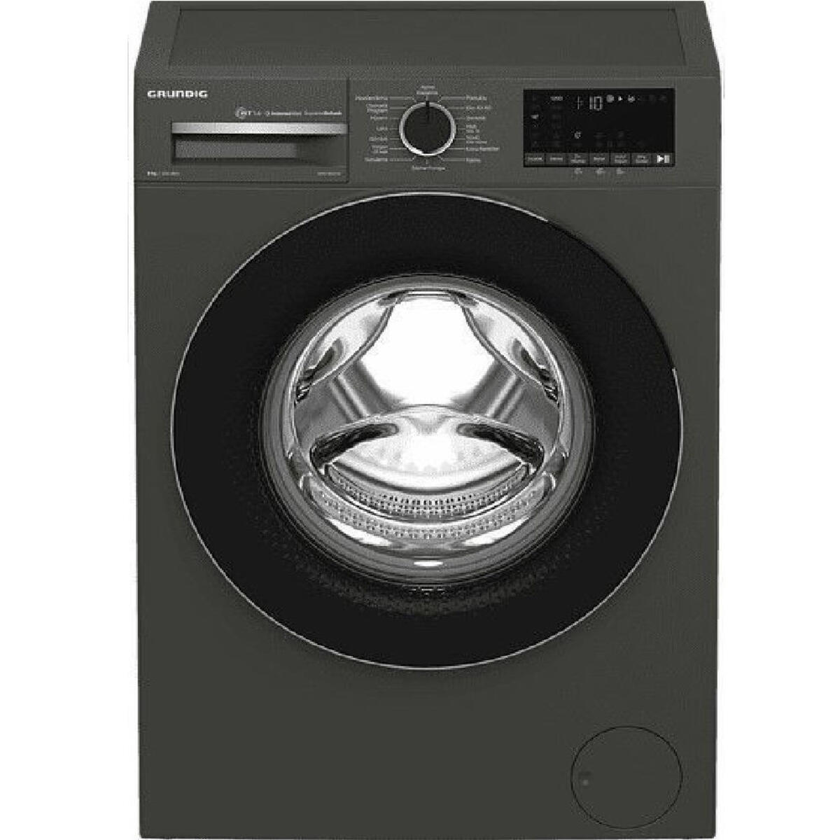 Grundig GPWM 92644 MG 9 kg 1200 devir Koyu Gri Çamaşır Makinesi