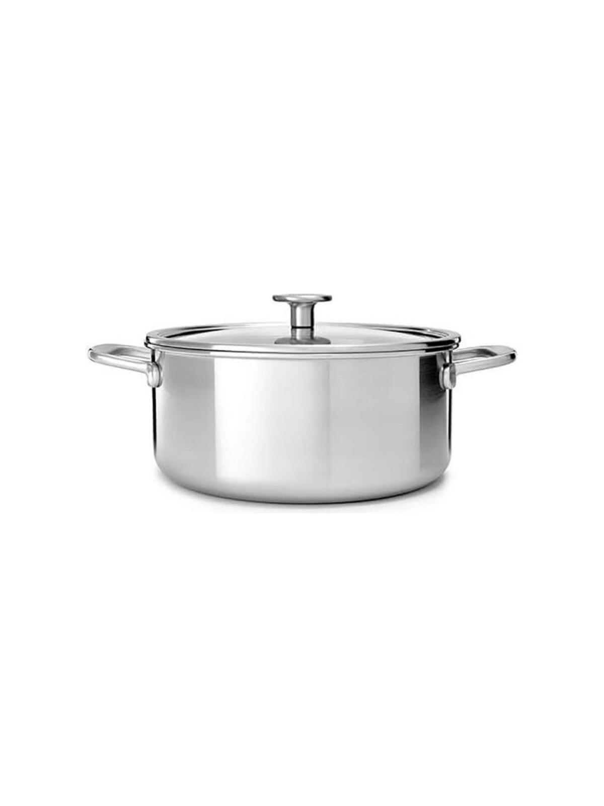 KitchenAid ART 3PLY Cvd Casserole 20cm / 3.11L Uncoated