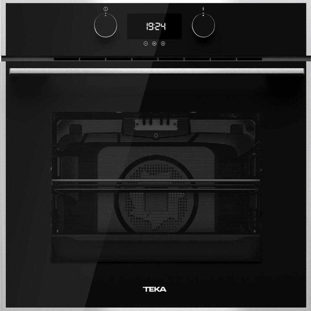 Teka HLB 840 P Inox Siyah Cam Ankastre Fırın