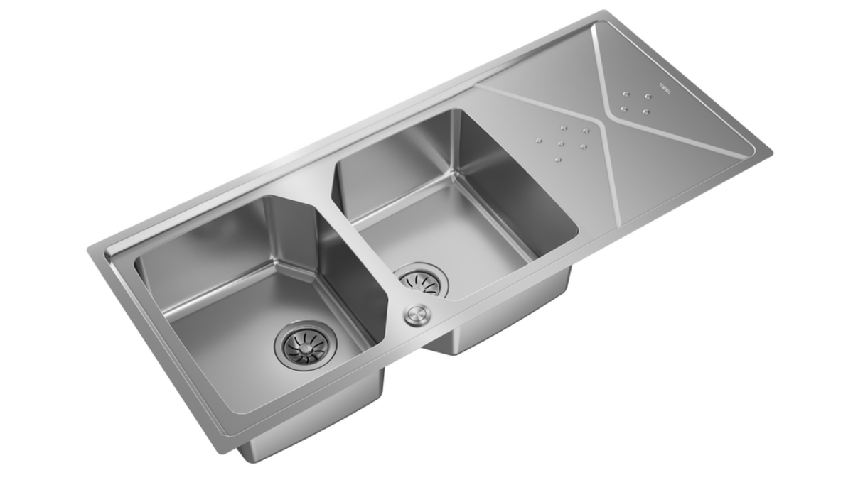 Teka BROOKLYN 80 M-XP 2B 1D Çelik Eviye