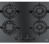 Franke FHCR 604 4G HE BK C Cristallo Nero Cam Ocak