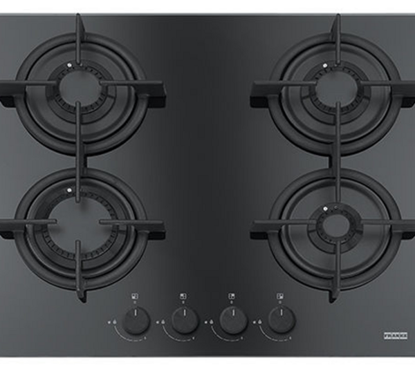 Franke FHCR 604 4G HE BK C Cristallo Nero Cam Ocak