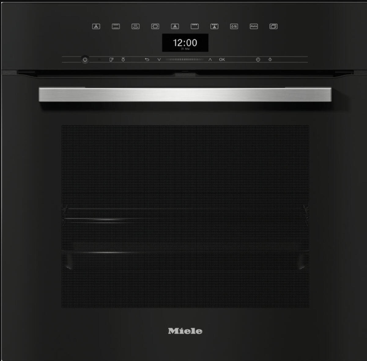 Miele DGC 7351 BlackLine OBSW Kombi Buharlı Fırın