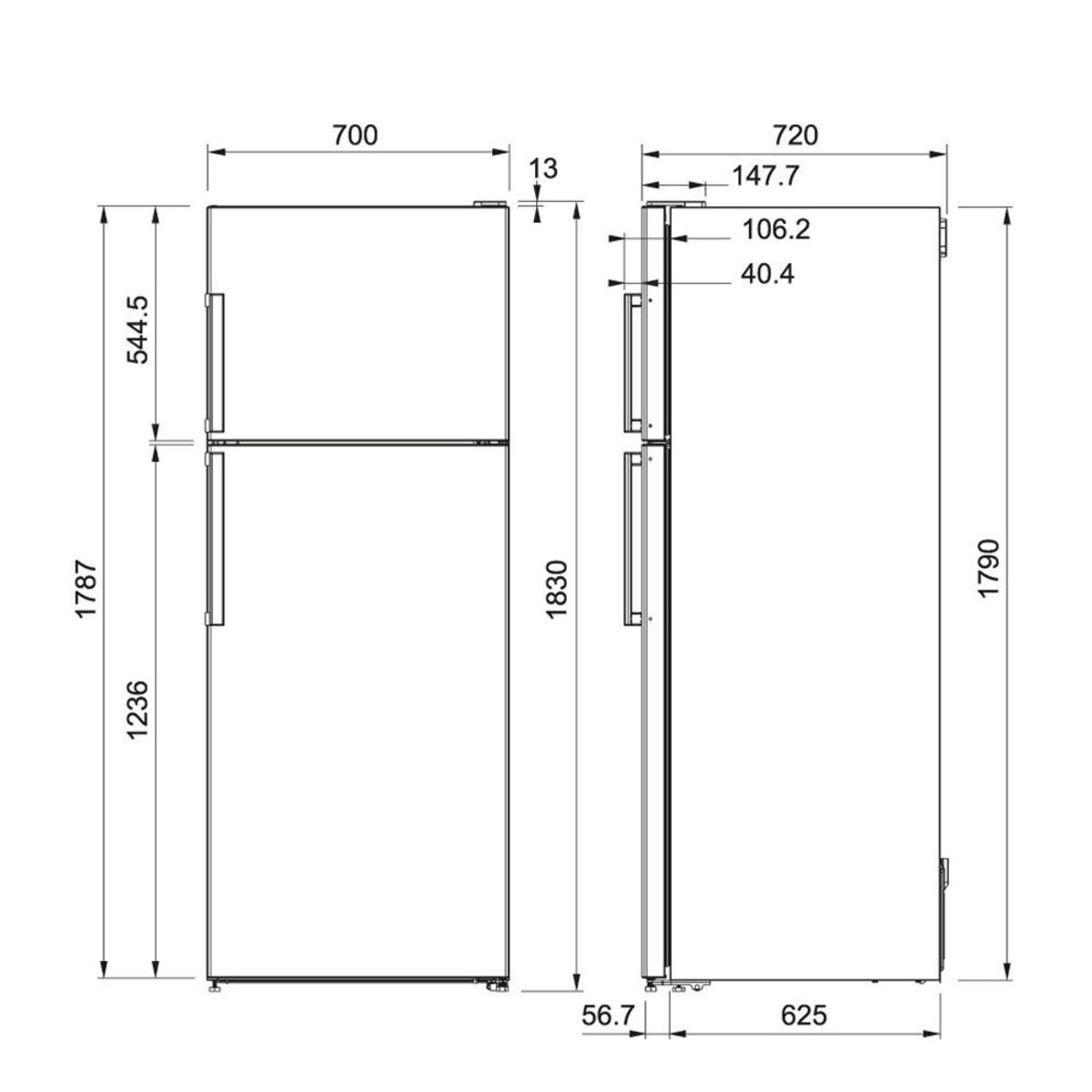 Franke FFRF 478 NF XS A+ Buzdolabı