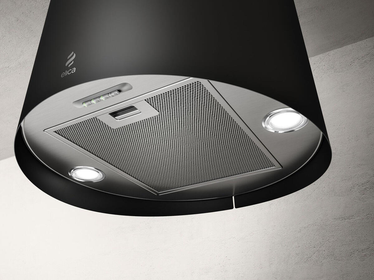 Elica JUNO BL/F/50 Ada Tipi Davlumbaz