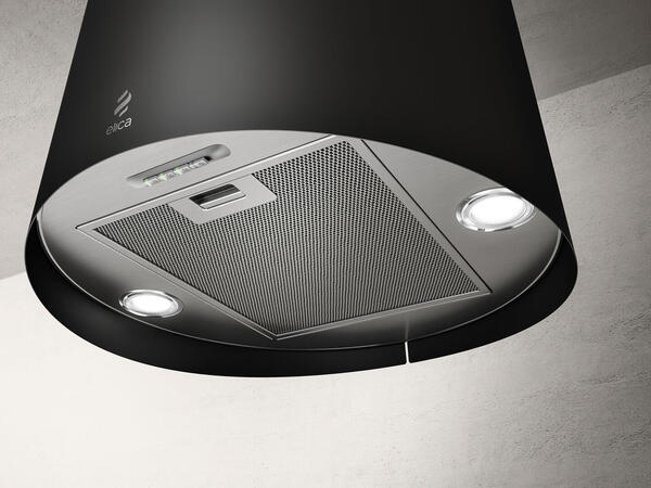 Elica JUNO BL/F/50 Ada Tipi Davlumbaz