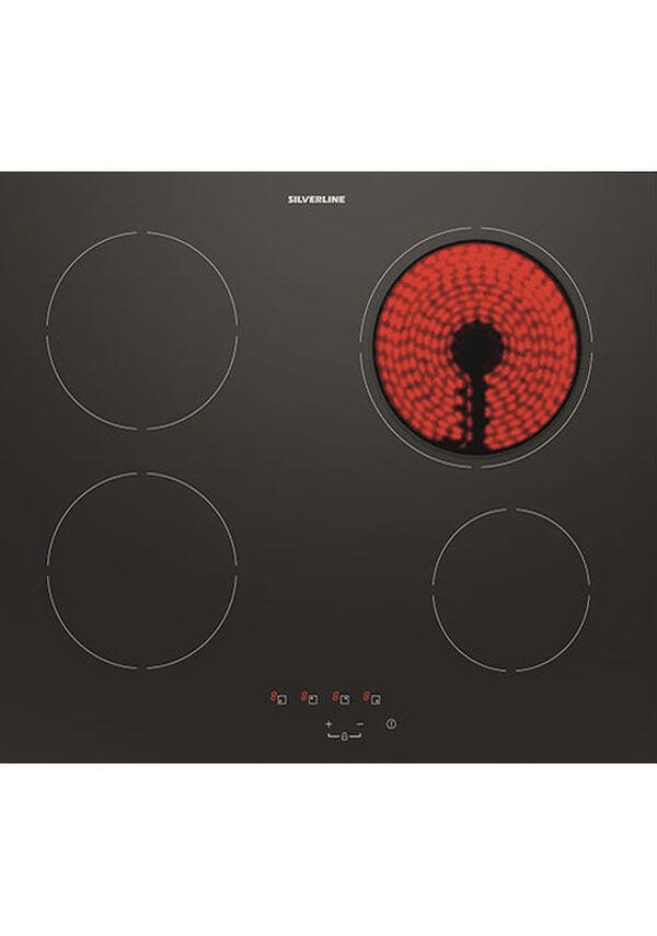 Silverline VC8210B01 Elektrikli Cam Seramik Ankastre Ocak