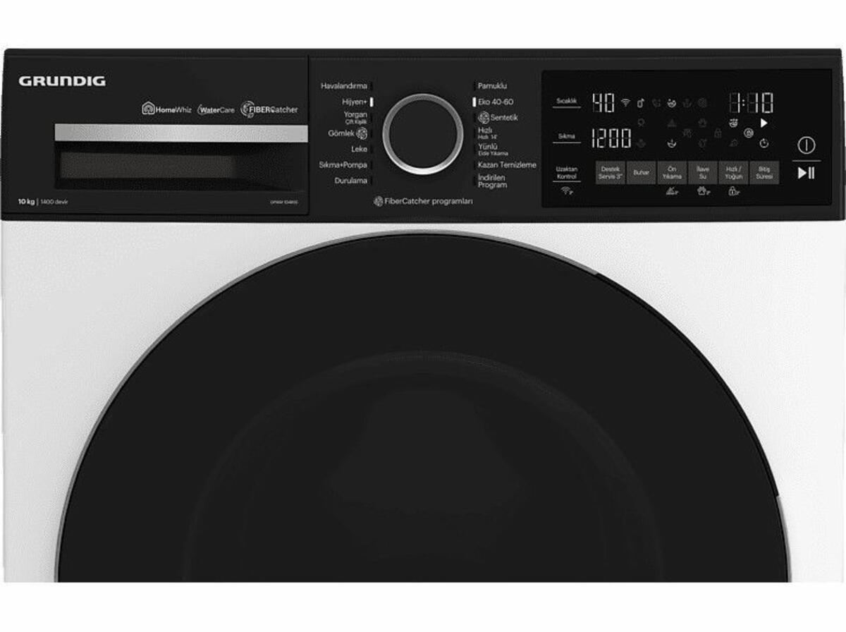Grundig GPWM 104855 10 kg 1400 devir WIFI Çamaşır Makinesi