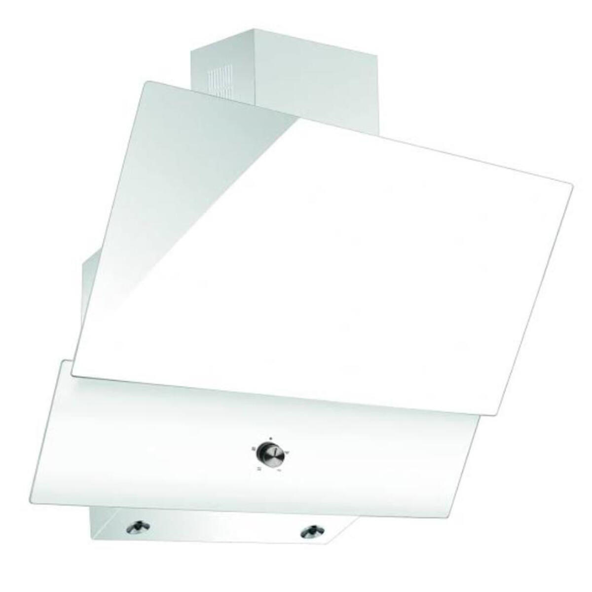 Luxell Beyaz DA6-830W Rotarili Cam Davlumbaz