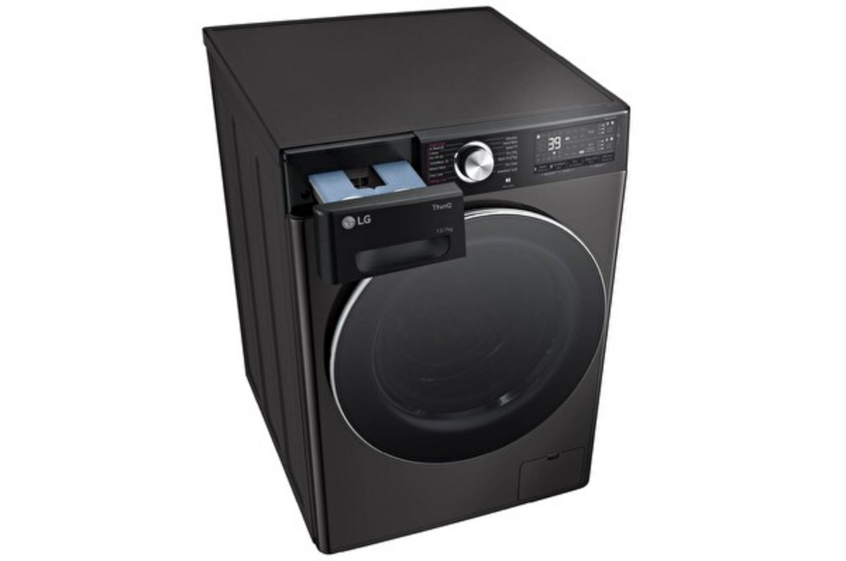 LG F4Y9LDP2Z 13/ 7 Kg 1400 Devir Siyah Kurutmalı Çamaşır Makinesi