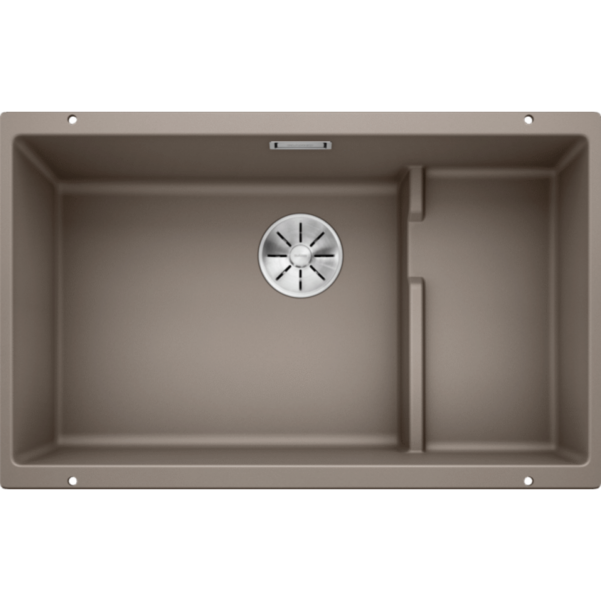 Blanco SUBLINE 700-U Level Infino Tartufo Granit Eviye