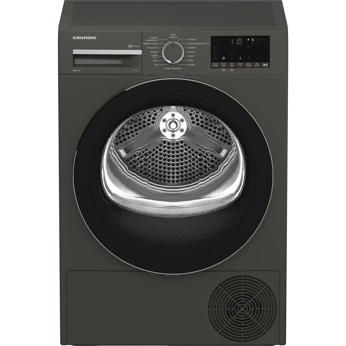 Grundig GPDH 9644 9 kg A++ Kurutma Makinesi