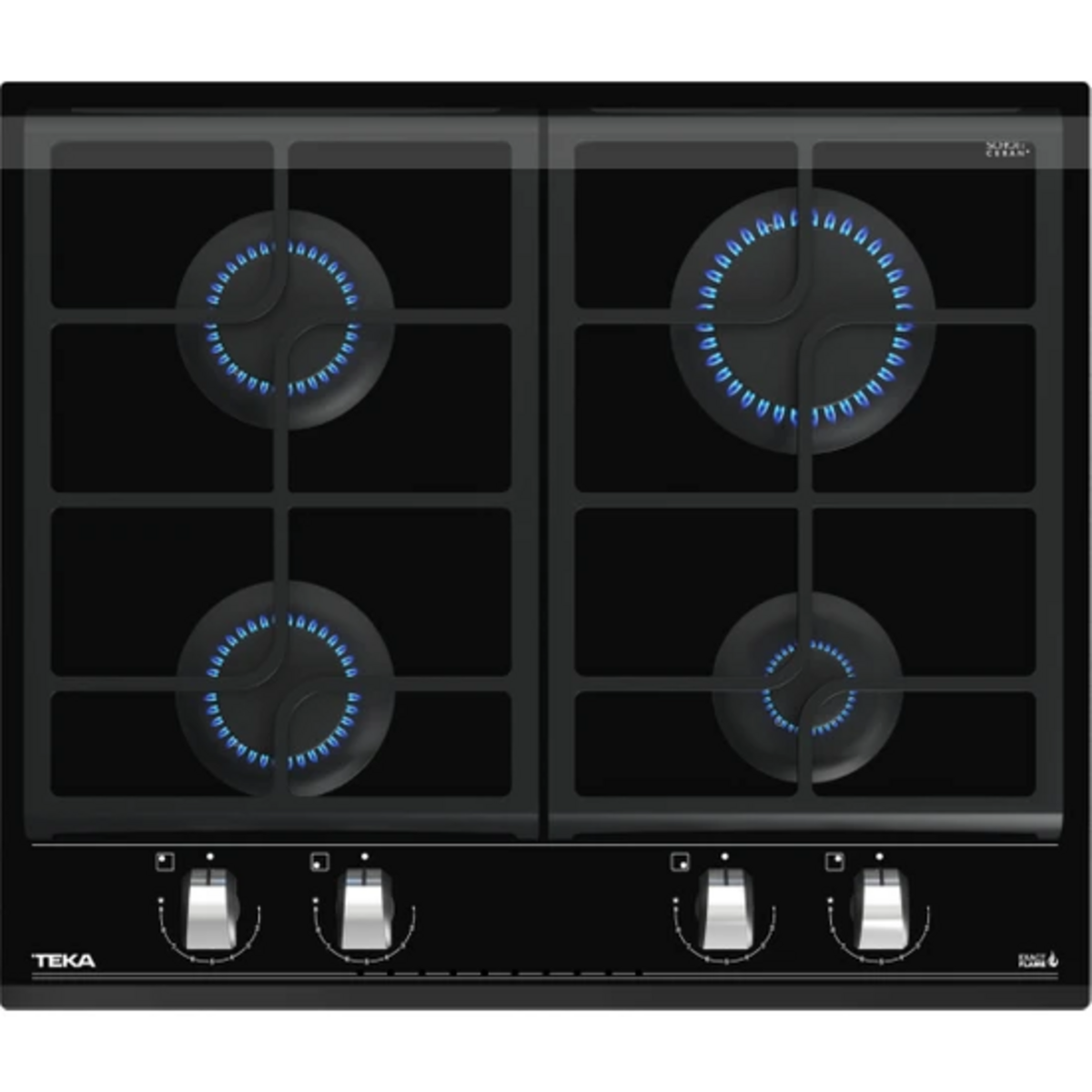 Teka GZC 64300 XBC BK (E4) Siyah Ankastre Ocak