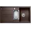 Blanco METRA 6S-F Tezgaha Sıfır Kahve Granit Eviye 