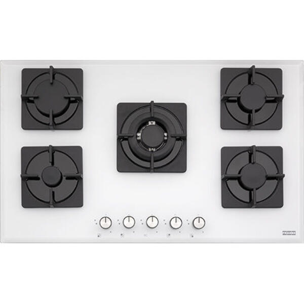 Franke FHNS 905 4G TC WH C Beyaz Cam Ocak