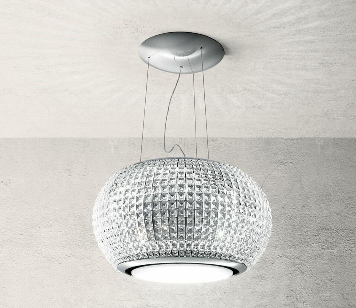 Elica INTERSTELLAR IX/F/65INOX Ada Tipi Davlumbaz